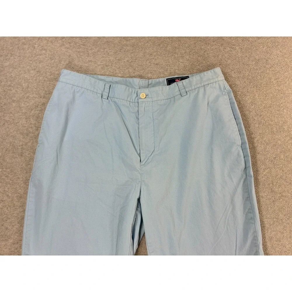 Vineyard Vines Cotton Twill CLUB Shorts (Men's Size 38) Blue - 